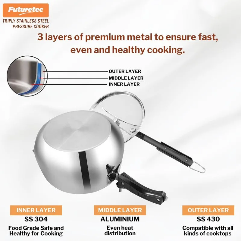 Kraft Smart Cook Pressure Cooker - 5000 mL media 5