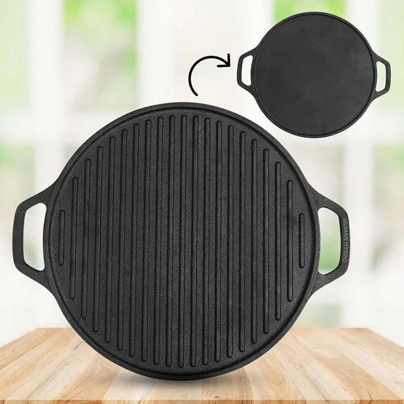 SearCraft Deep Ridge Cast Iron Grill Pan media 8