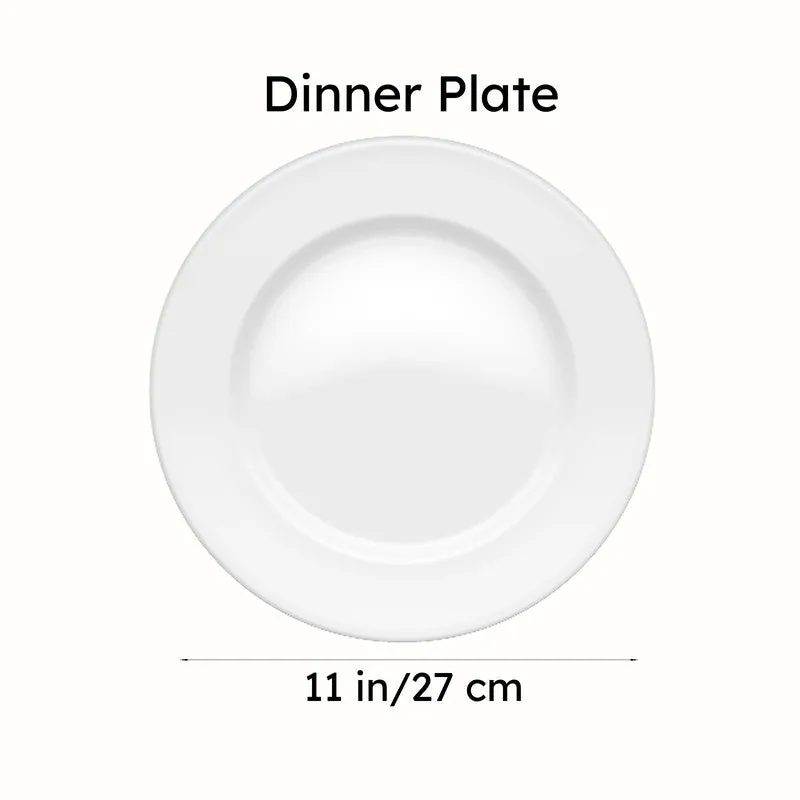 India Circus Scarletta Bone China Dinner Plate media 7