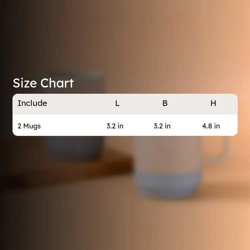 Frostwood Rice Husk Coffee Mug (375 mL Each) - Set Of Two media 8