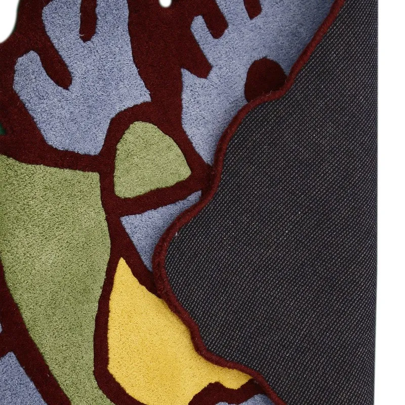 Hello Kitty Wool Carpet - Blue,Yellow media 5