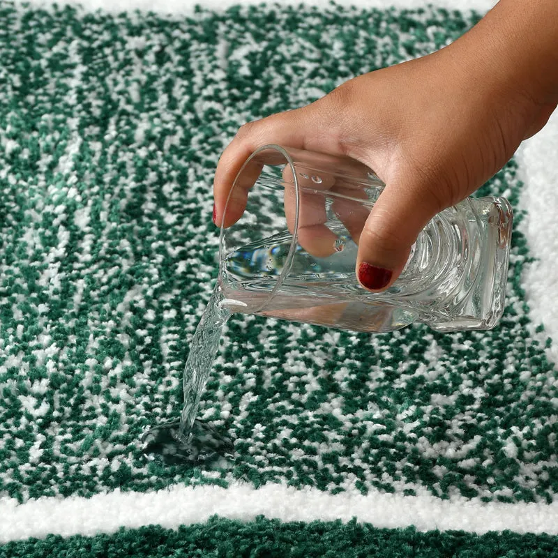 Velora Cotton Bath Mat - Green media 5