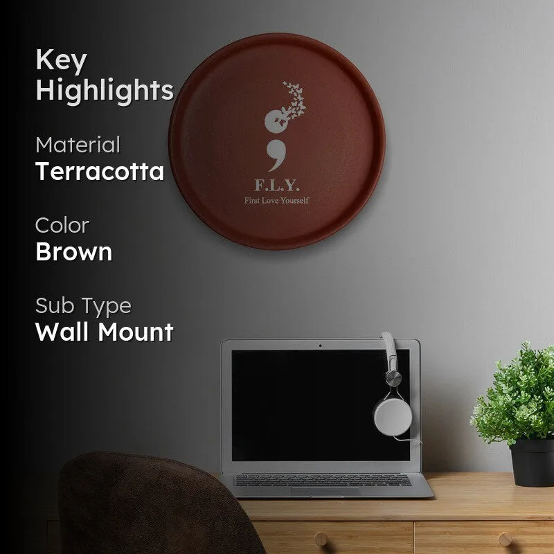 Fly High Terracotta Wall Plate media 2