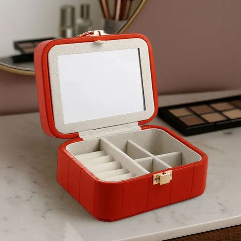 UrbanCharm Faux Leather Jewel Box media 4
