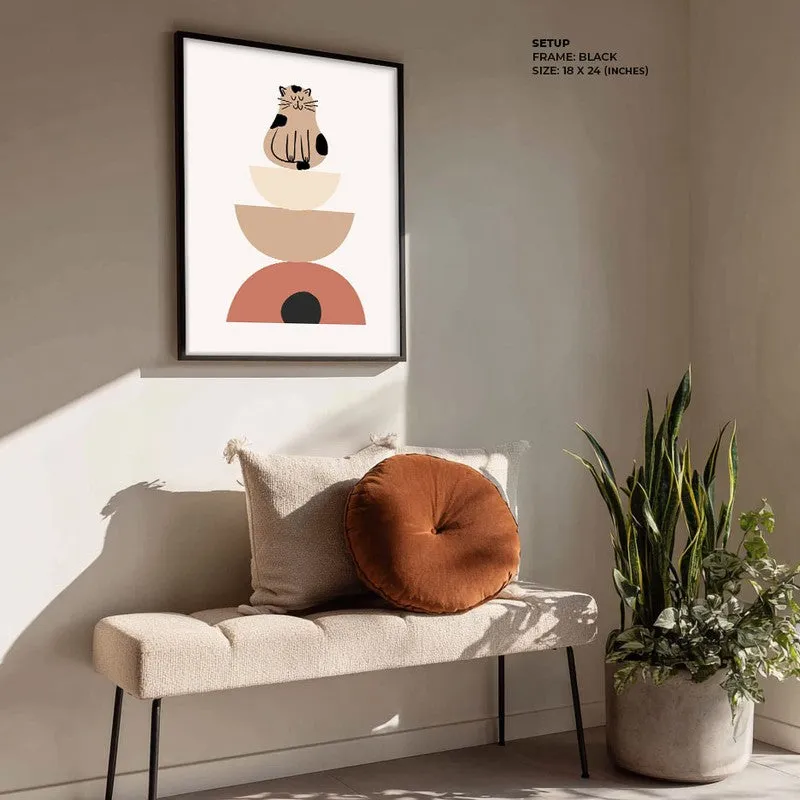 Whiskers Archival Canvas Wall Art - Black Frame media 4