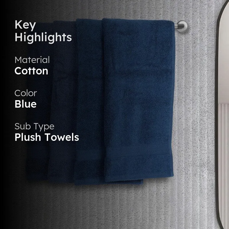 Miorah Hand Towel (Blue) - Set Of Four media 2