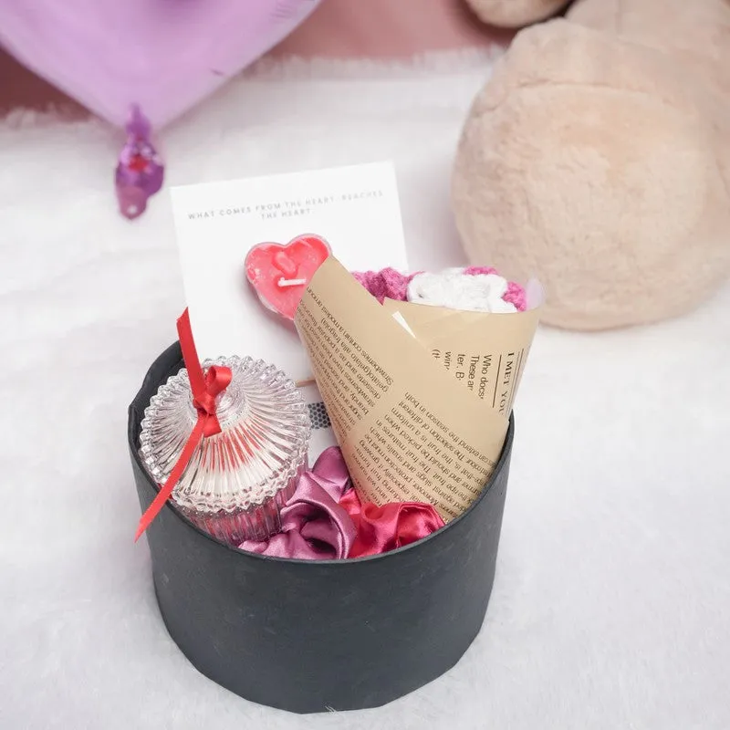 PetalFlame Scented Candles - Five Piece Set media 1