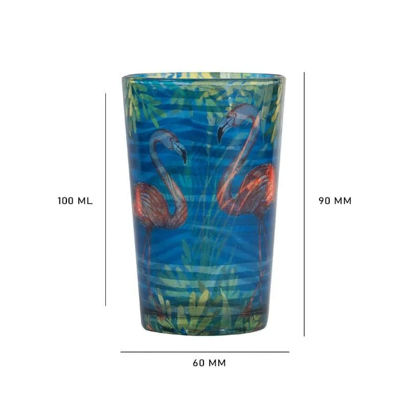 Flamingo Shore Chai Glass - Set Of Two media 4