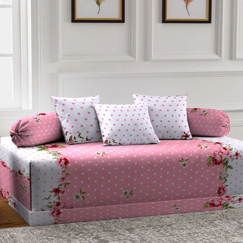 Gulnera Printed Diwan Set - Six Piece Set media 3
