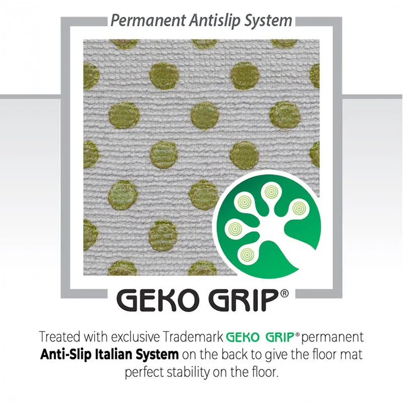 Aqualoom Anti skid Bath Mat (Light Gery) - Set Of Two media 9