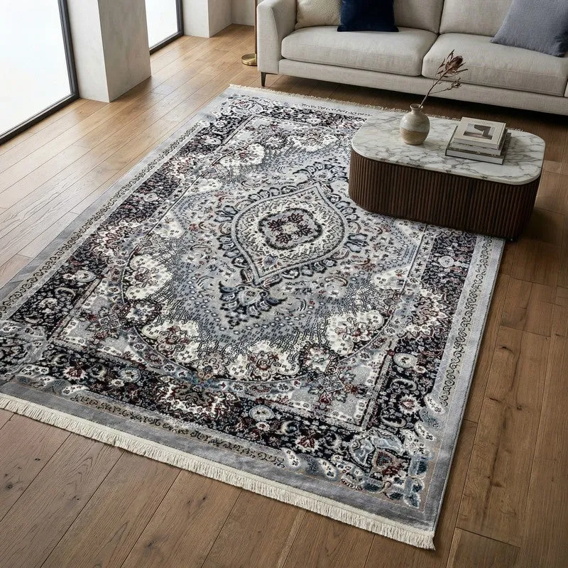 Chinar Art Silk Carpet media 3