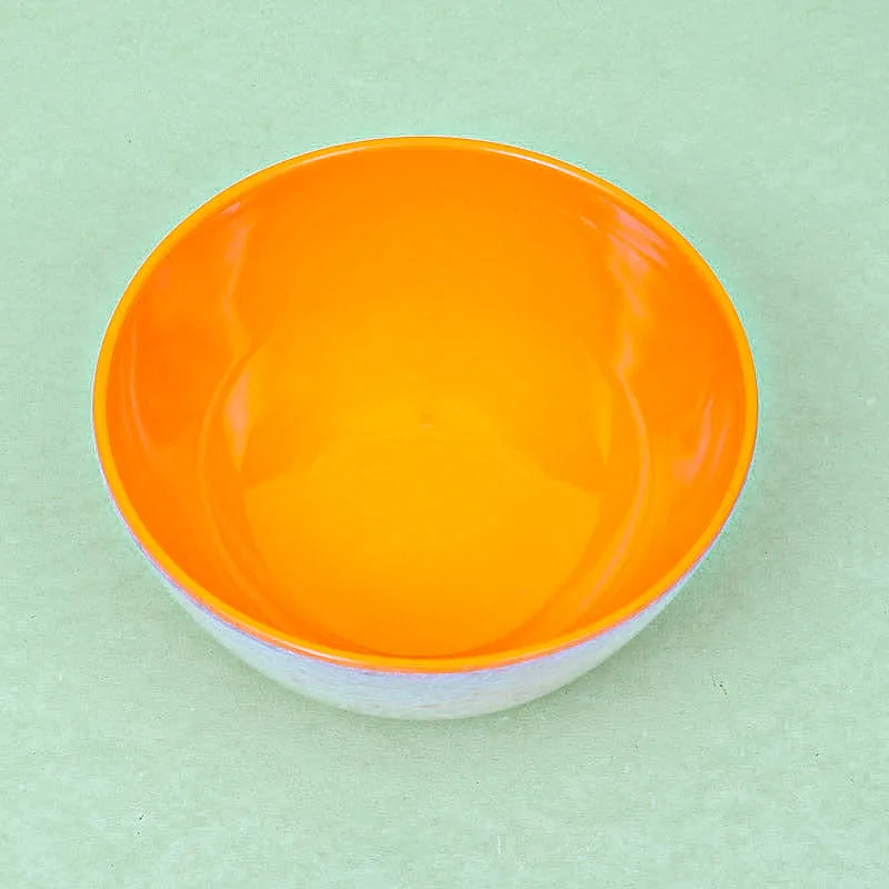 Axl Serving Bowl (Orange & White) - 800 ML media 1