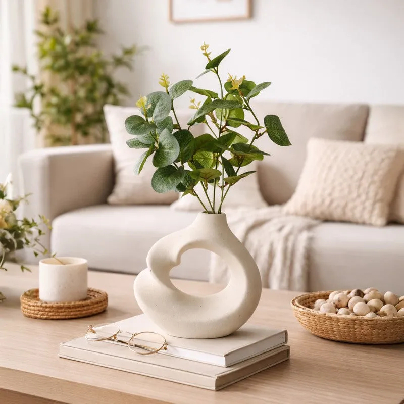Zen Loop Ceramic Vase media 1