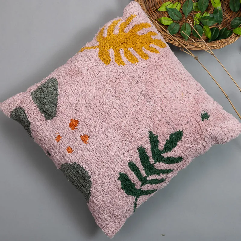Ferna Tufted Cushion Cover - Pink media 5