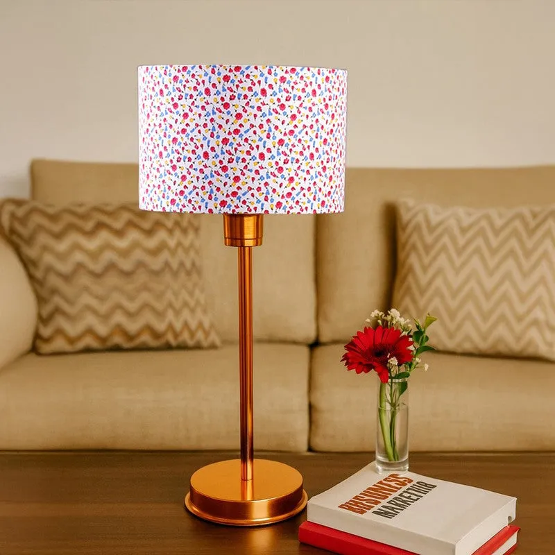 Kavira Arix Floral Metal Table Lamp - Multicolor media 4