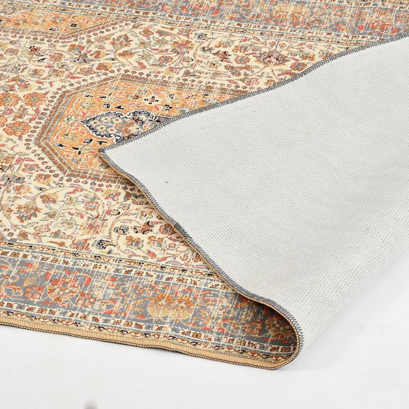 Azar Velvet Rectangle Anti-Skid Carpet media 4