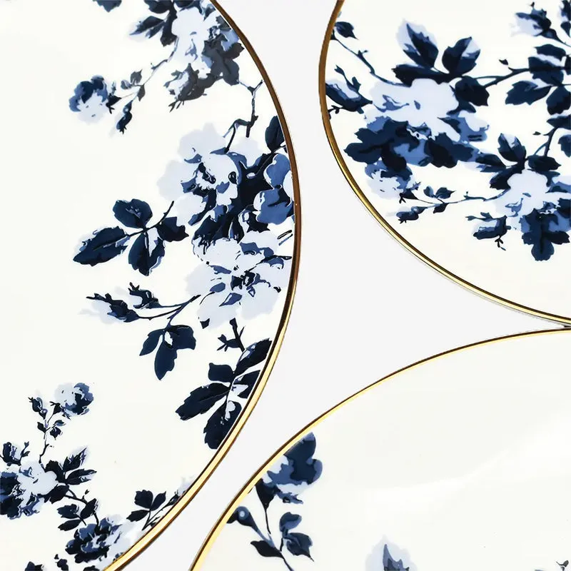 Zeneta Leaves 24k Gold Brushed Porcelain Cup & Saucer (280 mL) - Set of Six media 6