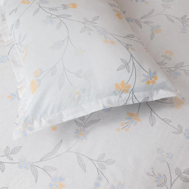 Aaavar Printed Reversible Cotton Bedsheet (Pink & White) - 170 TC media 7
