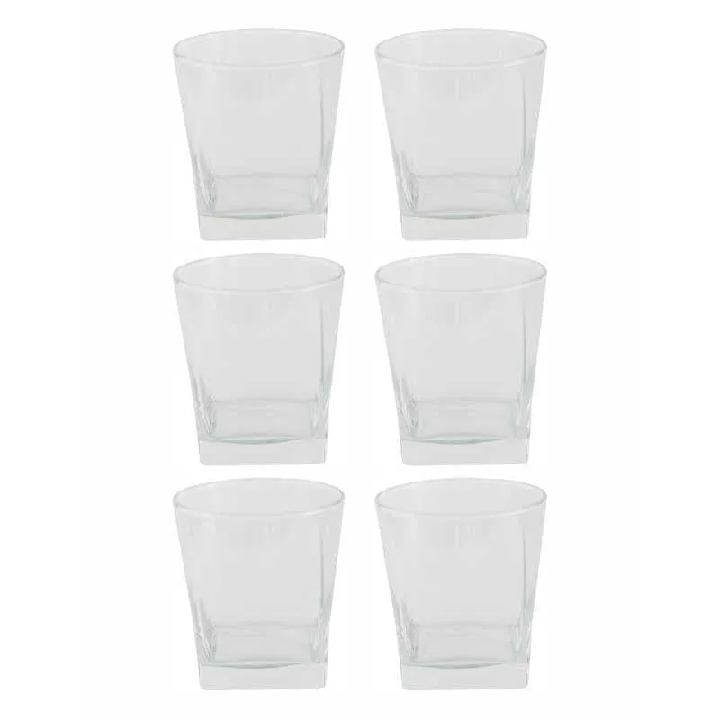 Pasabahce Roxxy Whiskey Glass (310 mL) - Set Of Six media 4