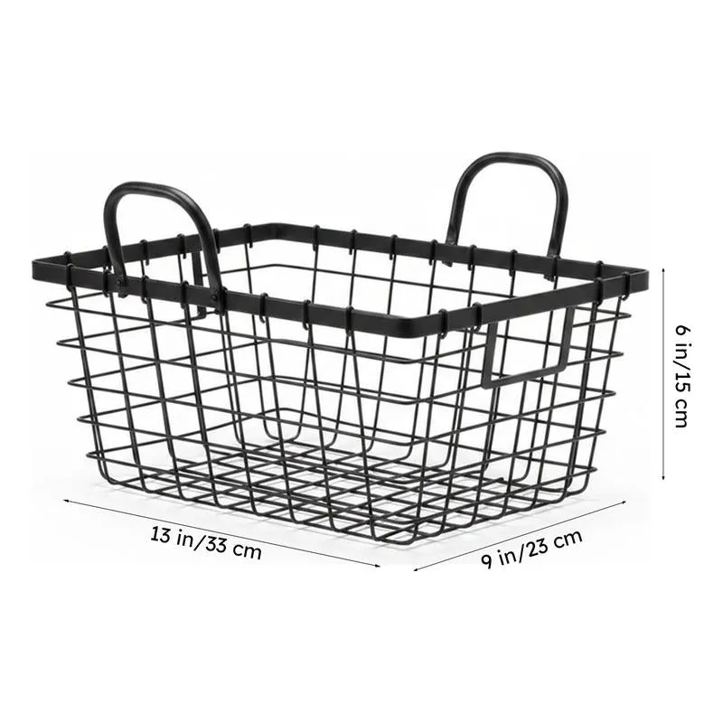 Rukera Iron Storage Basket media 6