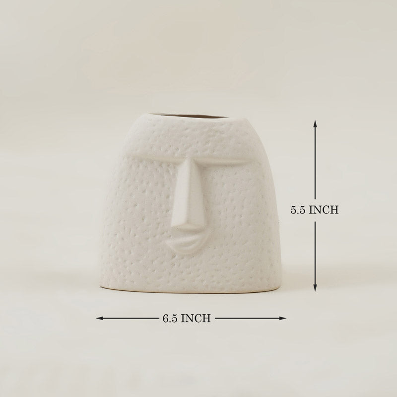 Roo Emo Ceramic Vase - Set Of Two media 6