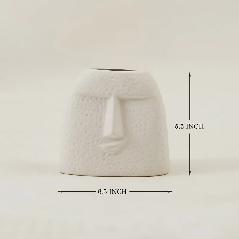 Roo Emo Ceramic Vase - Set Of Two media 6