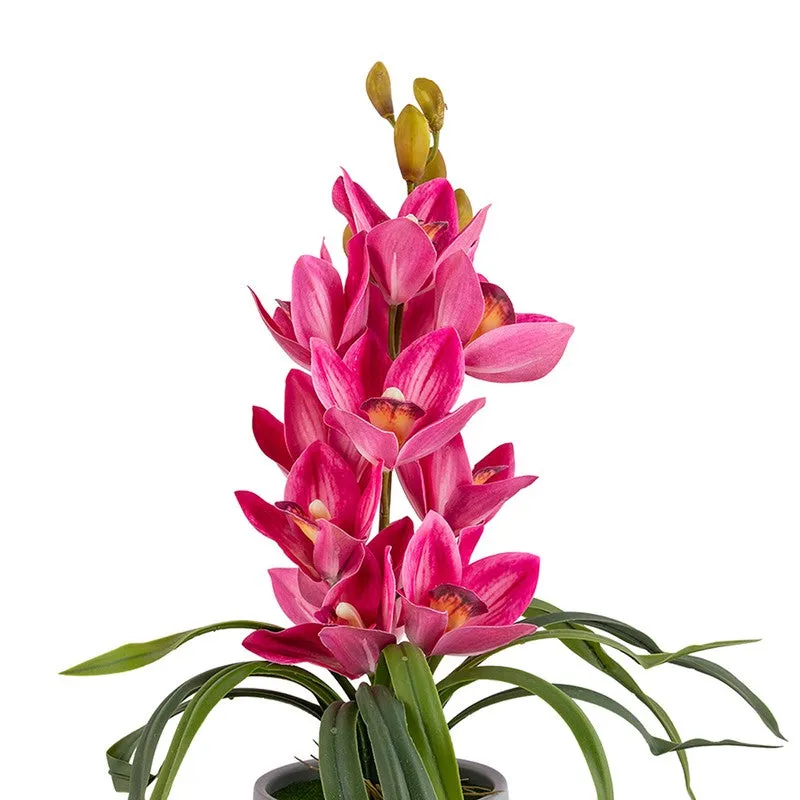 AarviDecor Blush Orchid Silk Artificial Plants media 6