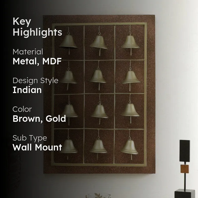 Bell Board Metal Wall Accent media 2