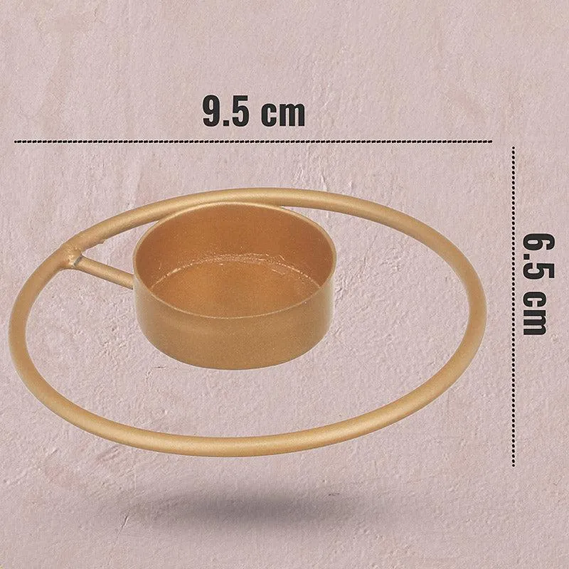 Idola Tealight Candle Holder (Gold) - Set of Four media 7