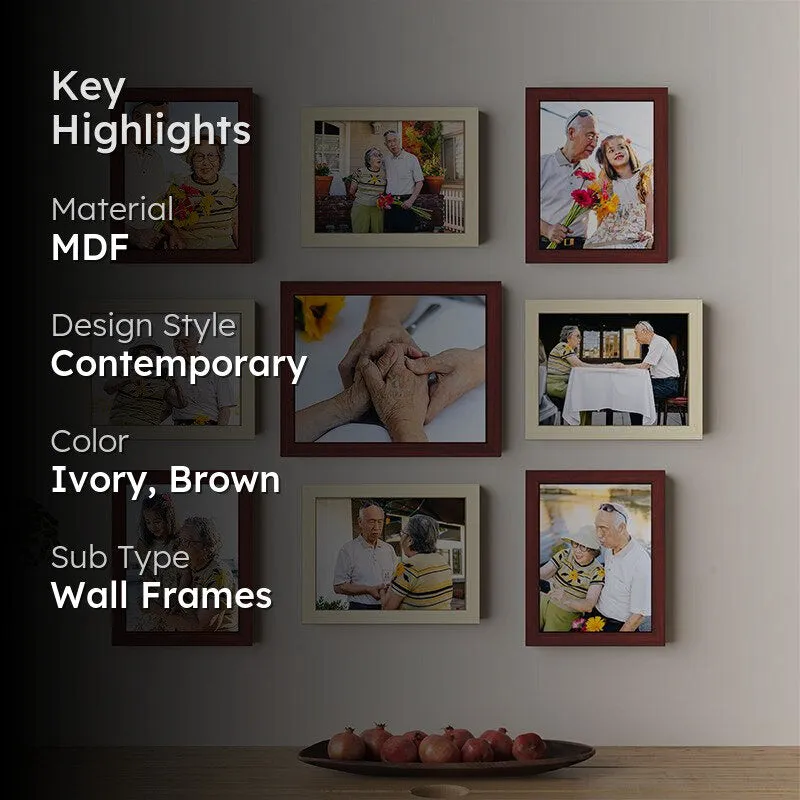 Colette Photo Frame - Set Of Nine media 2