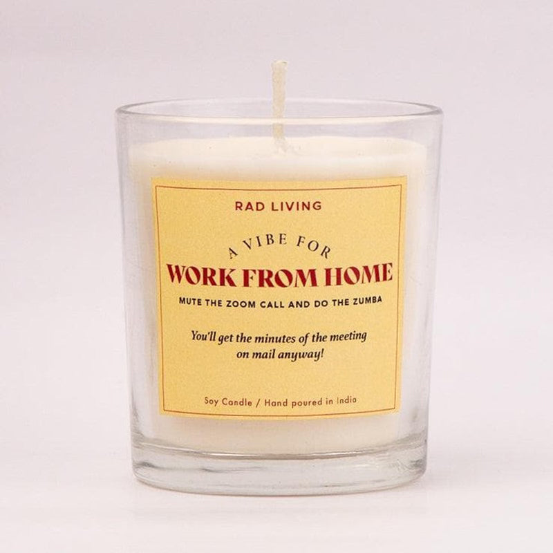 Work From Home - Cappuccino Scented Candle media 6
