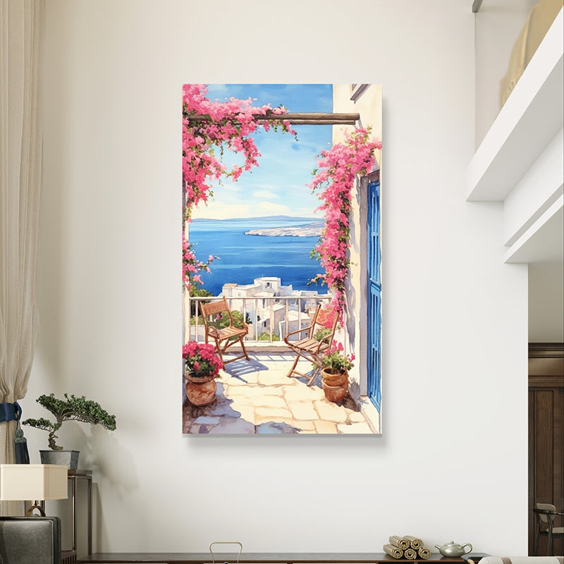 European Balustrades Wall Painting