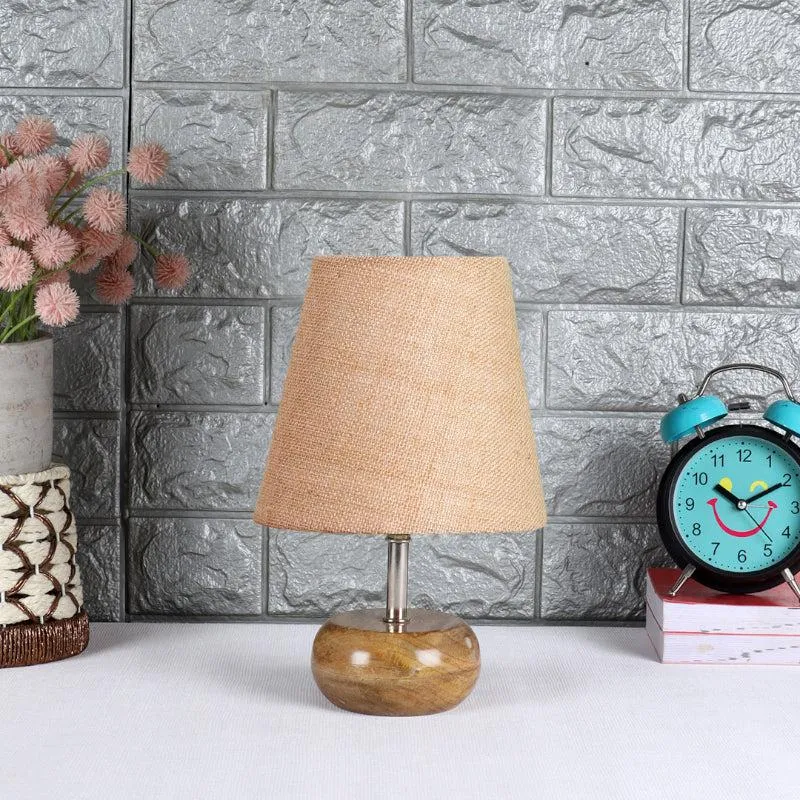 Astrova Jute Table Lamp - Beige,Brown media 3