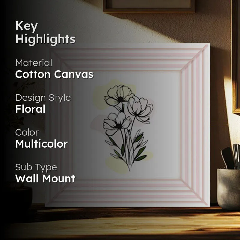 Blushing Buds Wall Art media 2