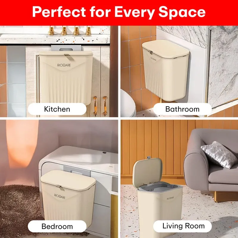 Rioware SlimNest Laundry Basket - Beige media 7