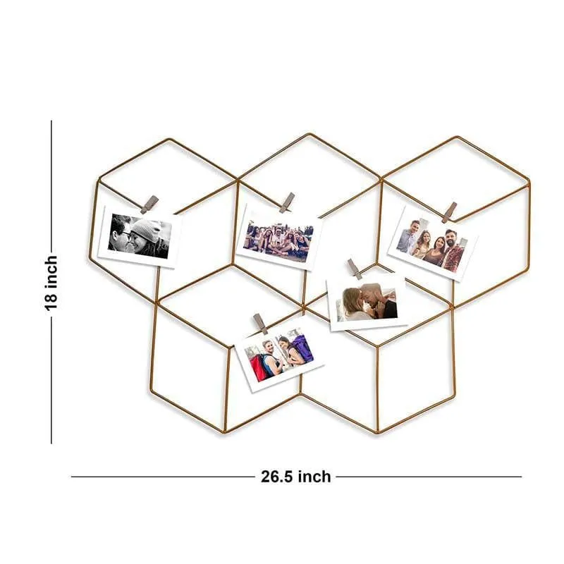 Cubix Wall Art - Gold media 5