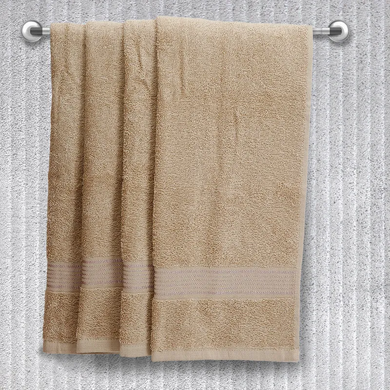 Eva Quick Dry Hand Towel (Taupe) - Set Of Four media 1