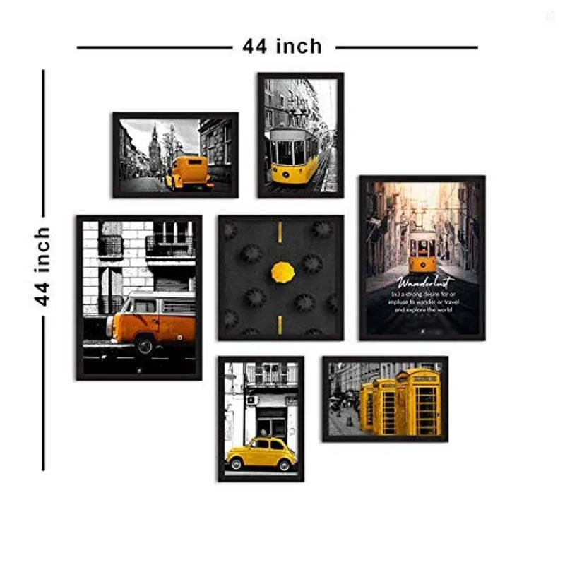 Accent It Yellow Wall Art - Set Of Seven media 9