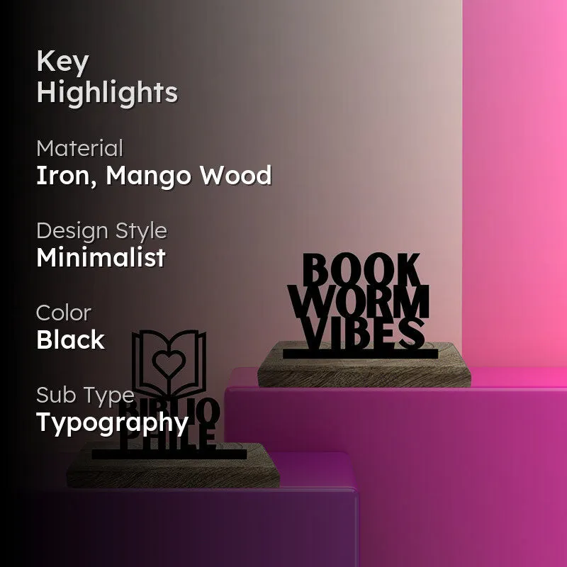 Bibliophile Showpiece - Set Of Two media 2