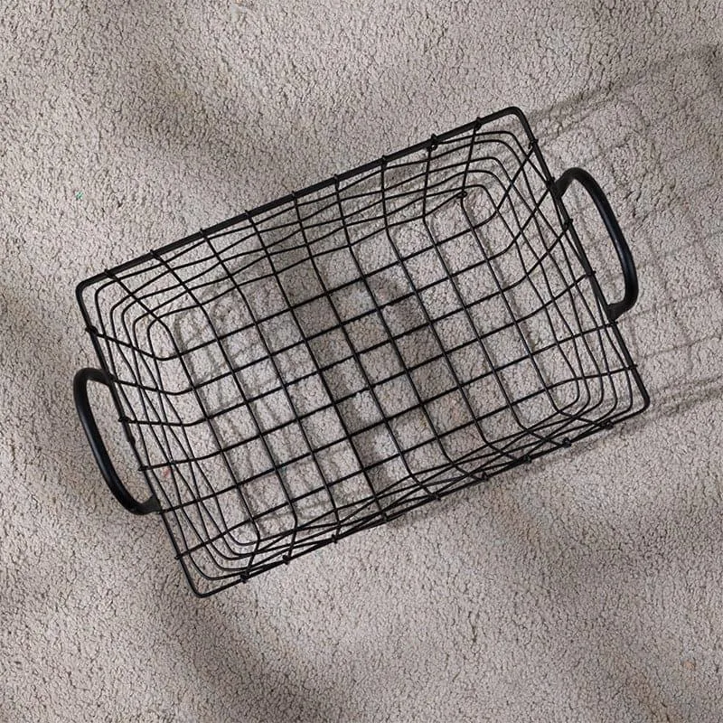 Rukera Iron Storage Basket media 5