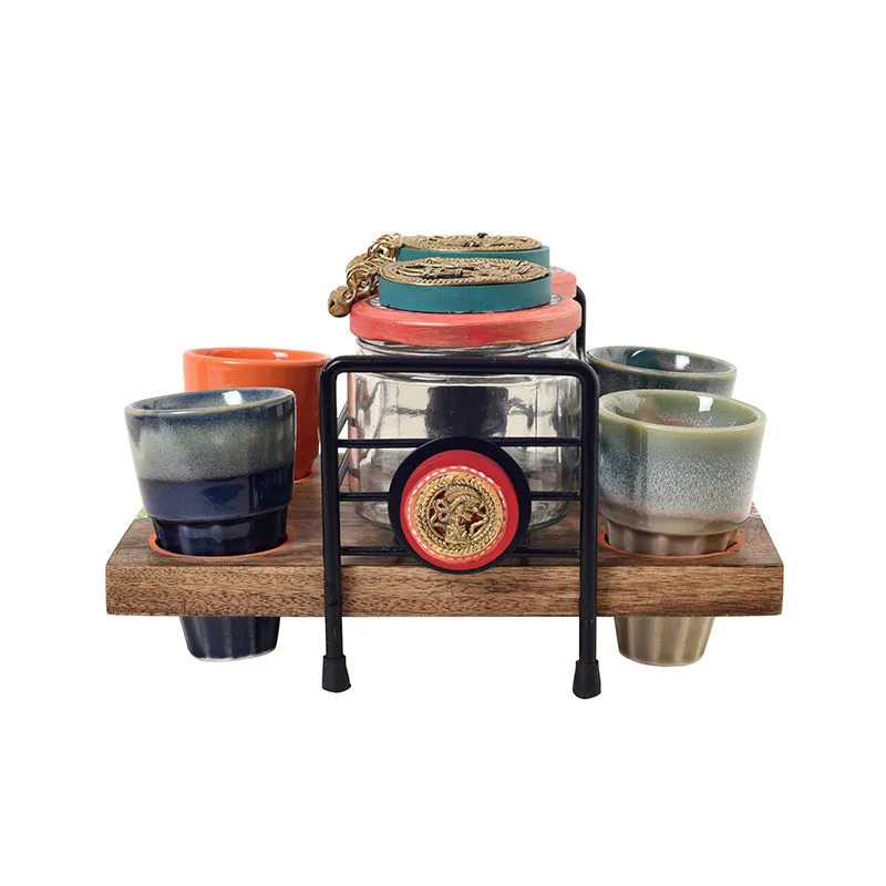 Ritika Jar Set With Tray - Seven Piece Set media 5