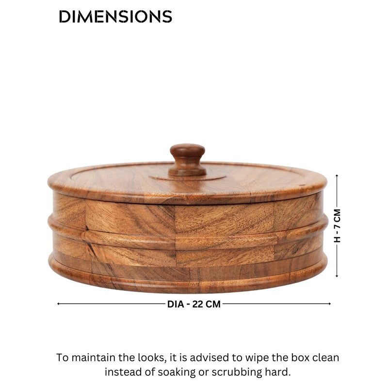 Peti Wood Roti Box image 10