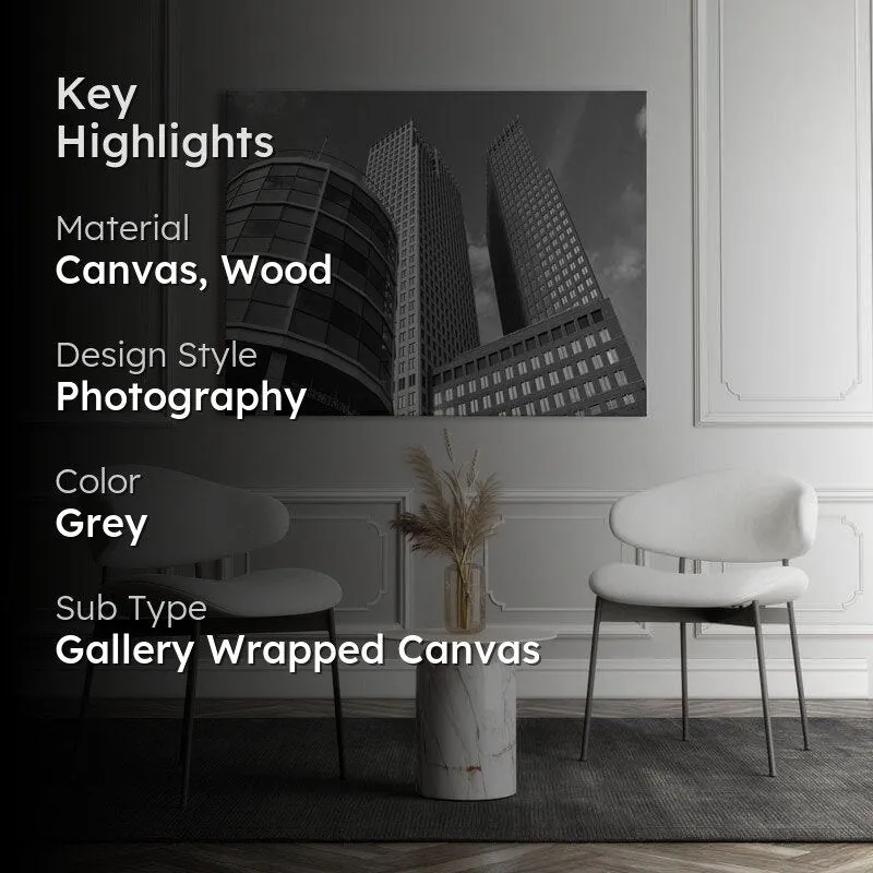 Hague Heights Canvas Wall Painting - Gallery Wrap media 2