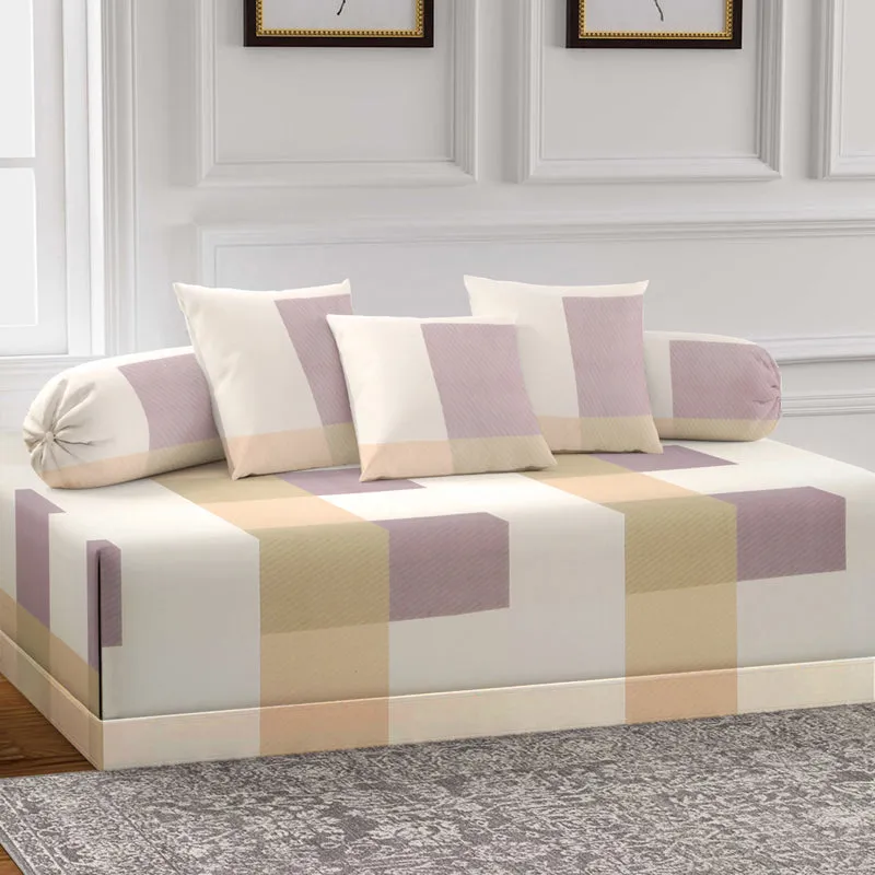 Soft Neutrals Diwan Set - Six Piece Set media 1