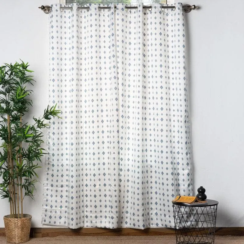 Swayam White Serendipity Curtain media 1