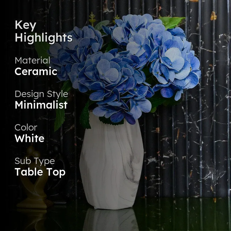 Marble Flow Contemporary Vase media 2