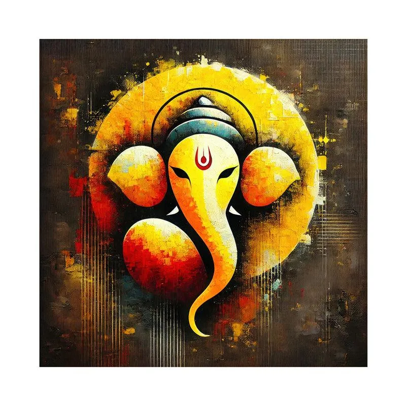 Vighnaraja Poly Canvas Wall Painting media 5