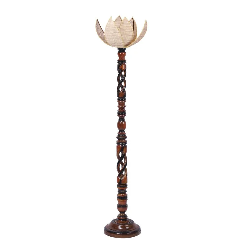 RegalShine Floral Floor Lamp media 6