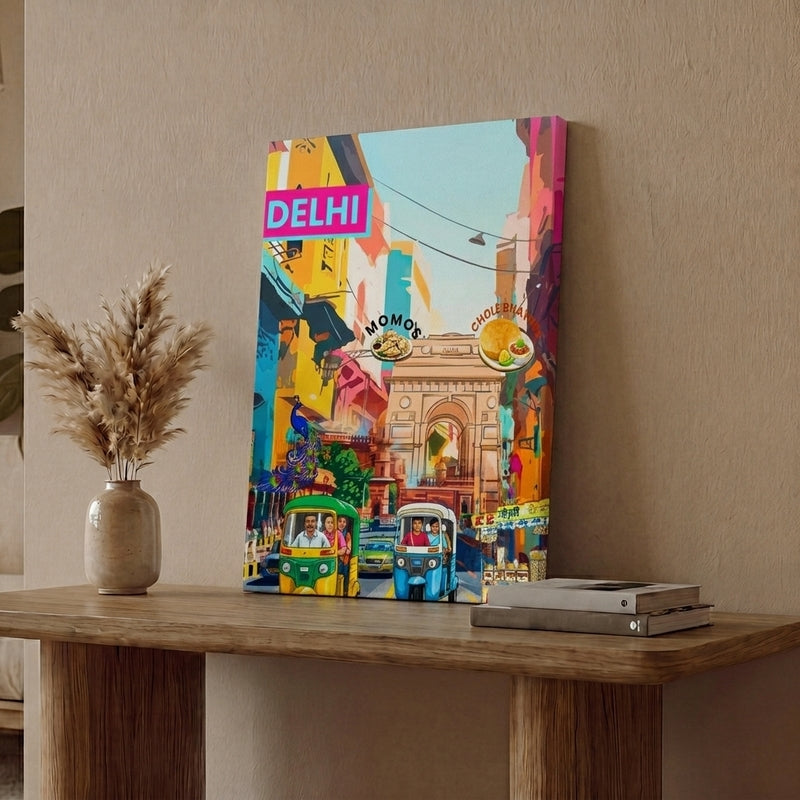 Capital Street Canvas Wall Art