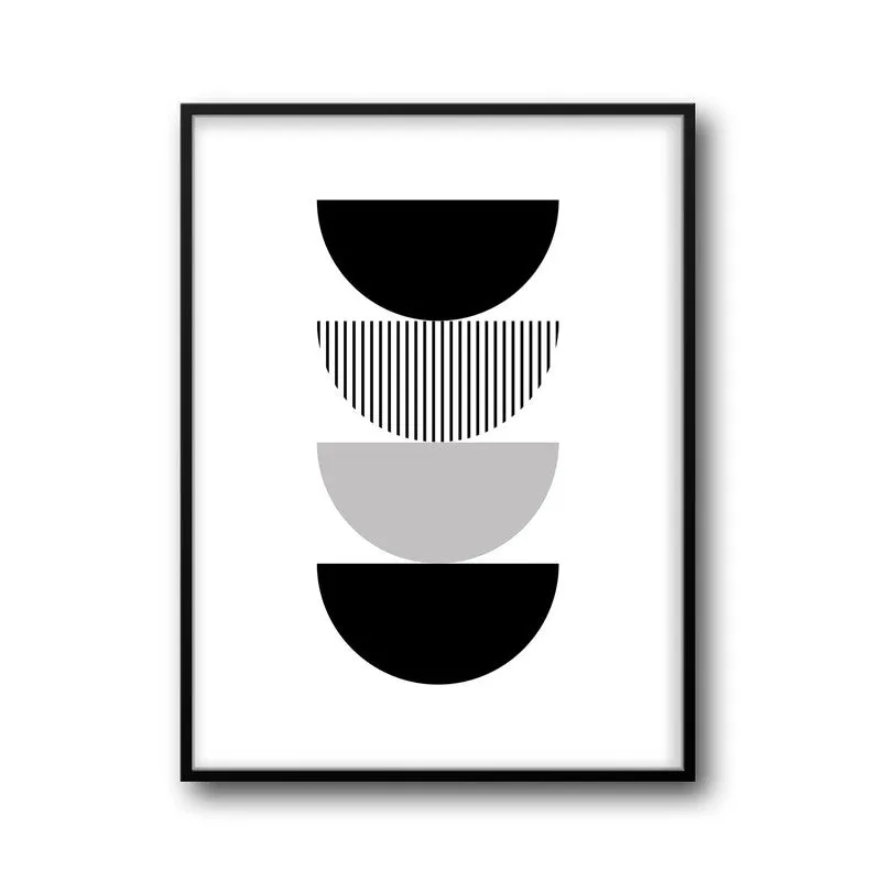 Carbon Echo Framed Canvas Wall Painting media 6